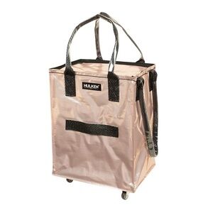HULKEN Rolling Tote Bag, Rose Gold, Medium Size (version one)